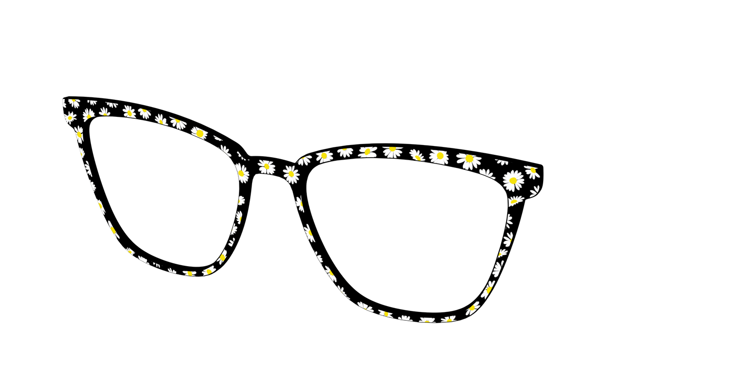 The Black Daisy - Angle Top Image - Pair Eyewear