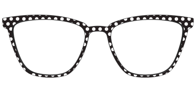 The Black Polka Dots - Front Top Thumbnail - Pair Eyewear