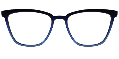The Black to Blueberry Gradient - Front Top Thumbnail - Pair Eyewear