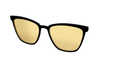 The Black With Citrine Yellow lens - Angle Top Thumbnail - Pair Eyewear