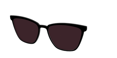The Black with Water lens - Angle Top Thumbnail - Pair Eyewear