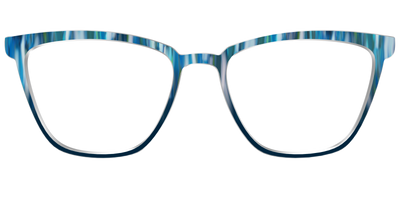 The Blueberry Brushstrokes - Front Top Thumbnail - Pair Eyewear