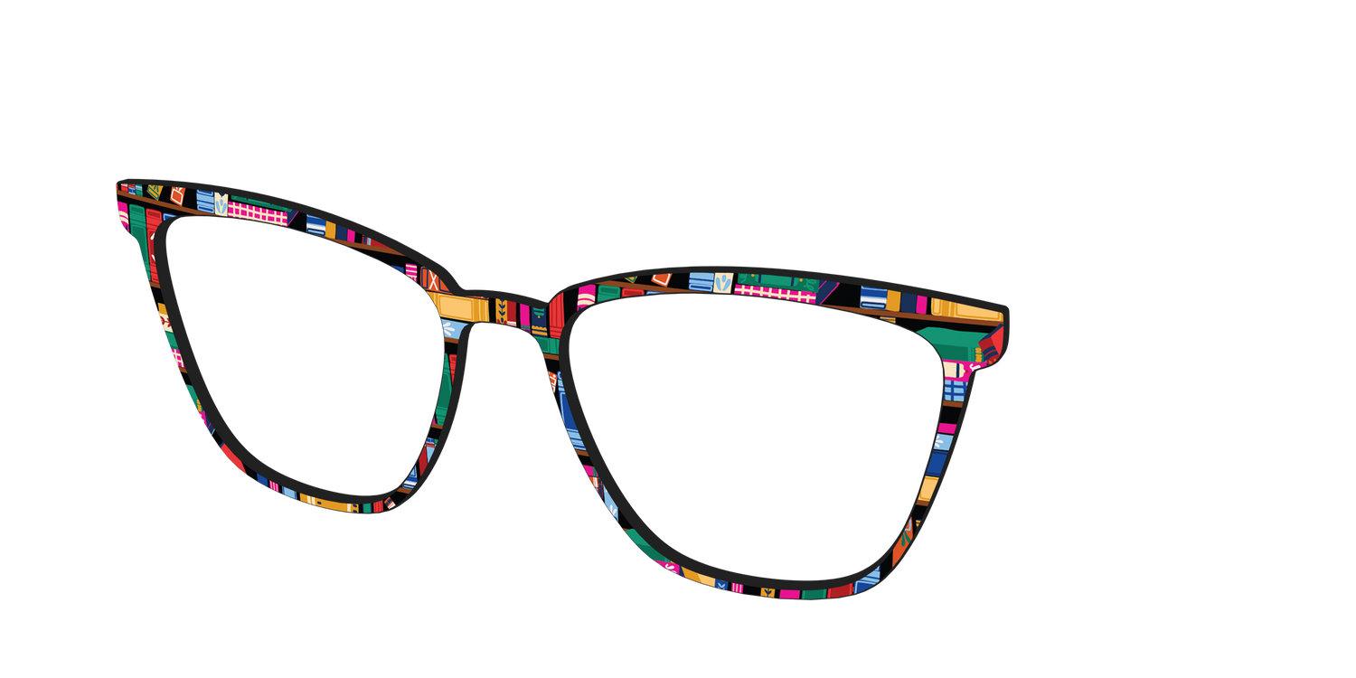 The Book Club - Angle Top Image - Pair Eyewear