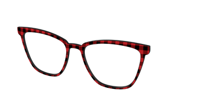 The Buffalo Plaid - Angle Top Thumbnail - Pair Eyewear