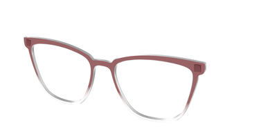 The Burgundy Gradient Crystal - Angle Top Thumbnail - Pair Eyewear
