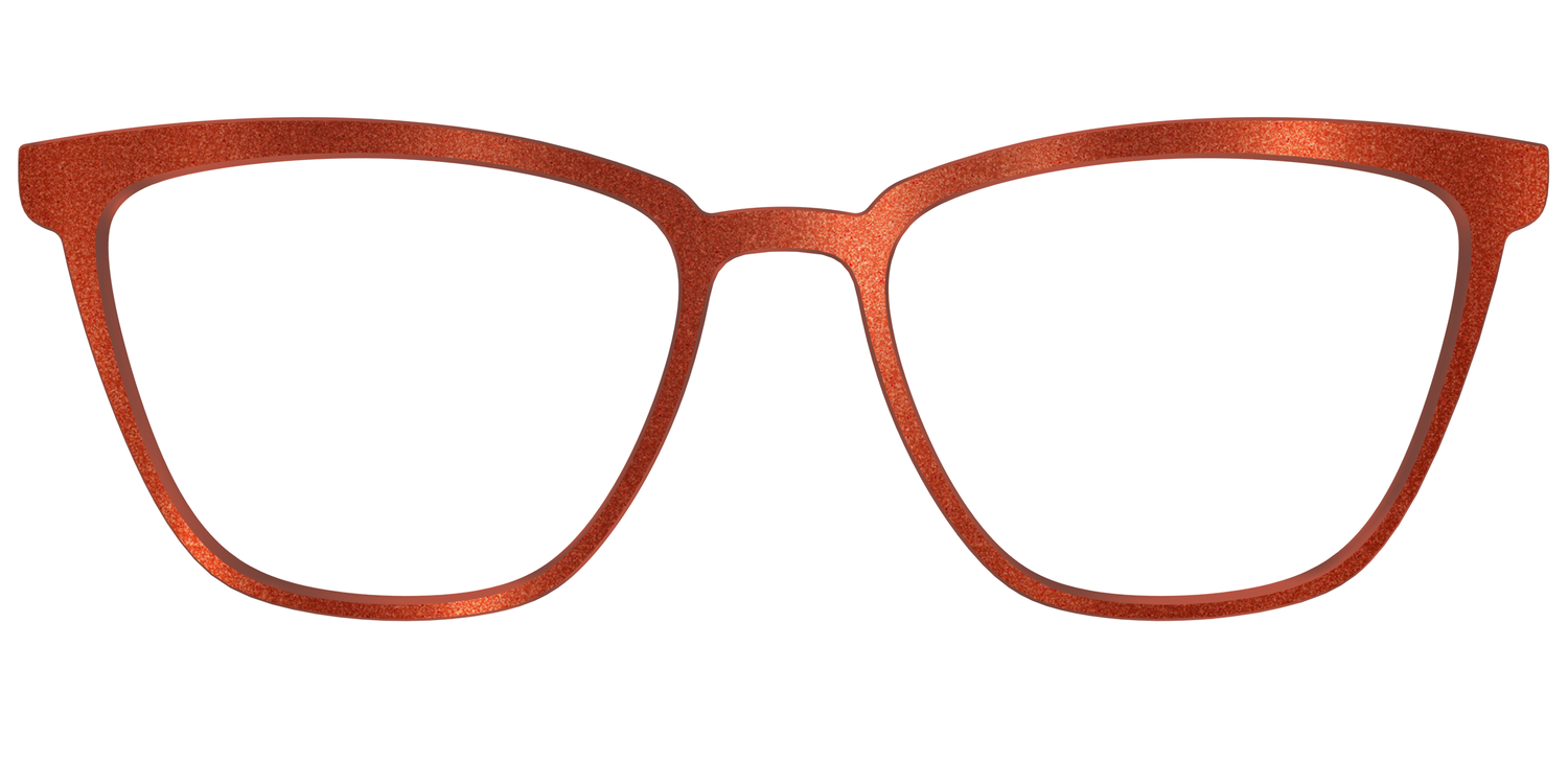 The Burnt Orange Shimmer - Front Top Image - Pair Eyewear