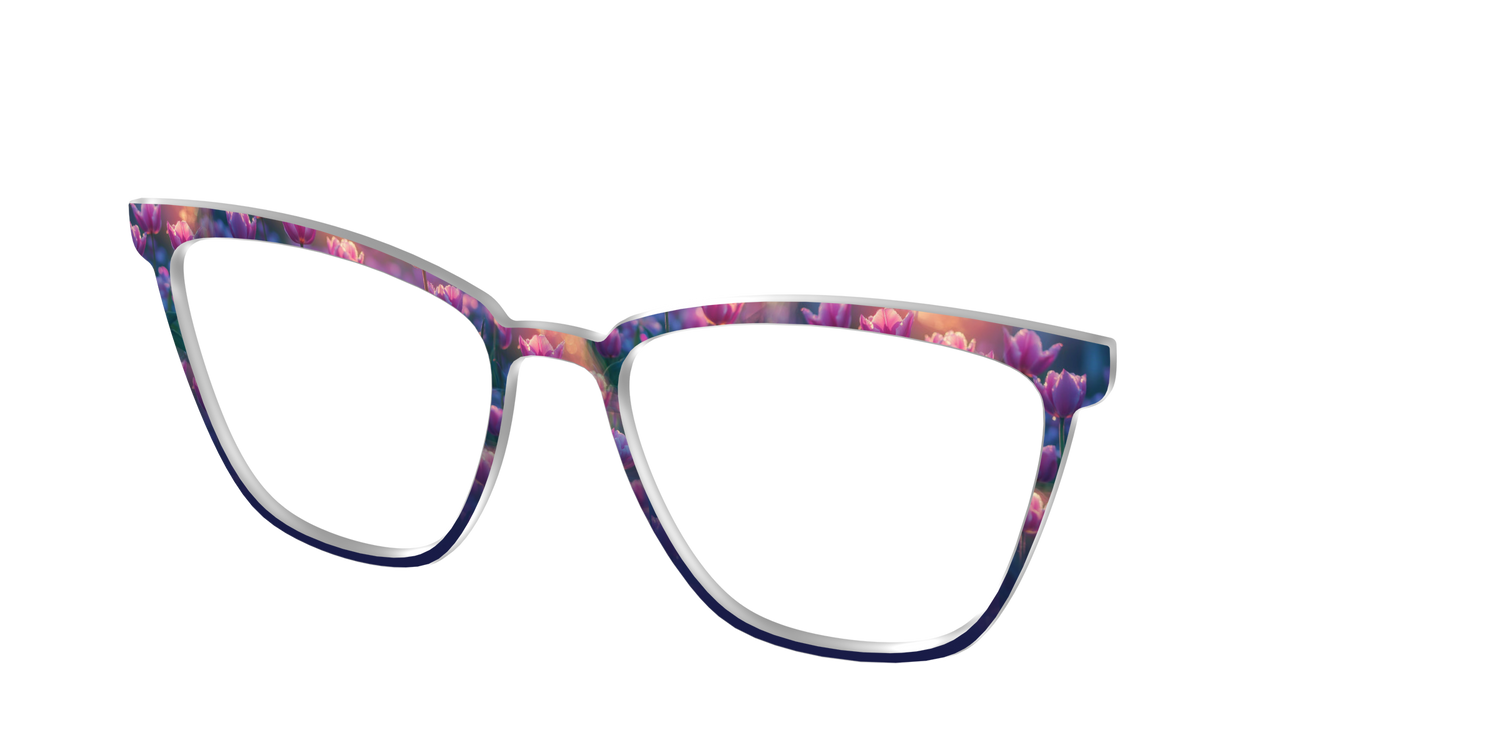 The Ethereal Blooms - Angle Top Image - Pair Eyewear