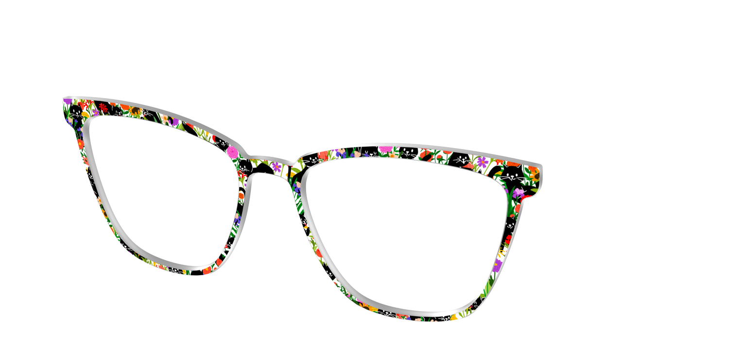 The Feline Flowers - Angle Top Image - Pair Eyewear