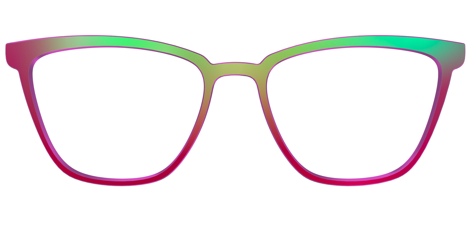 The Guava Ombre - Front Top Image - Pair Eyewear