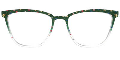 The Holiday Bauble with Foil Crystal - Front Top Thumbnail - Pair Eyewear
