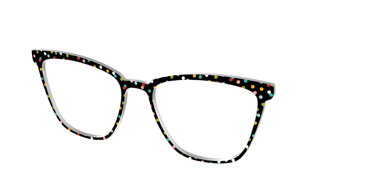 The Holiday Dots - Angle Top Image - Pair Eyewear