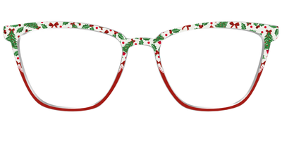 The Holly Jolly Split - Front Top Thumbnail - Pair Eyewear