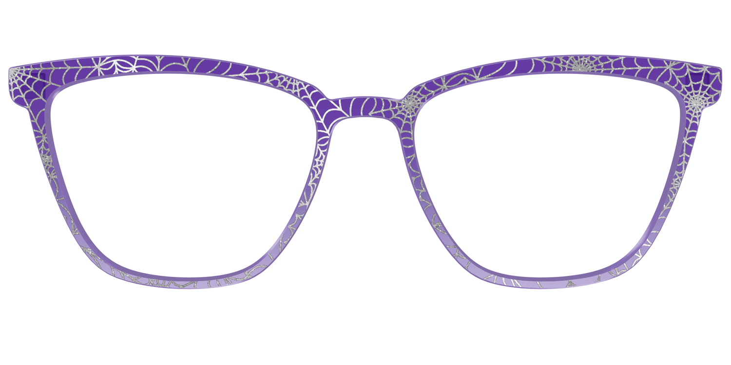 The Holographic Purple Webbed Crystal