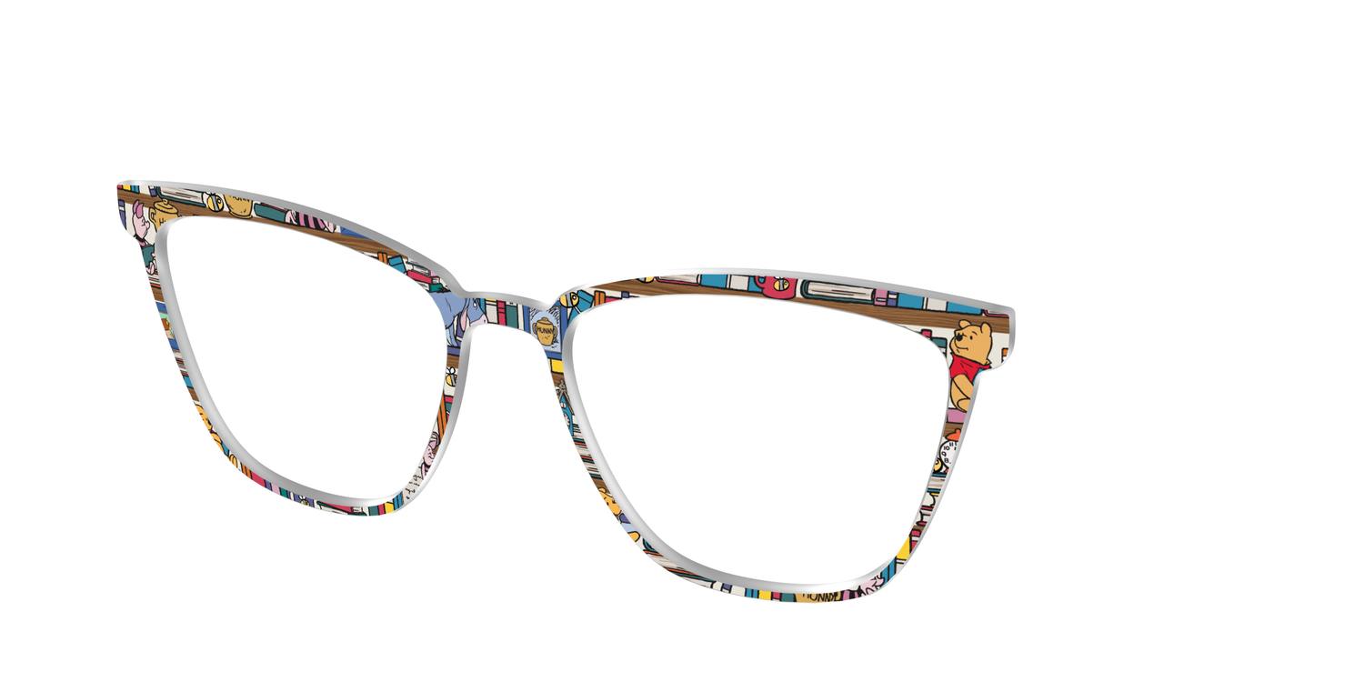 Hundred Acre Bookshelf - Angle Top Image - Pair Eyewear