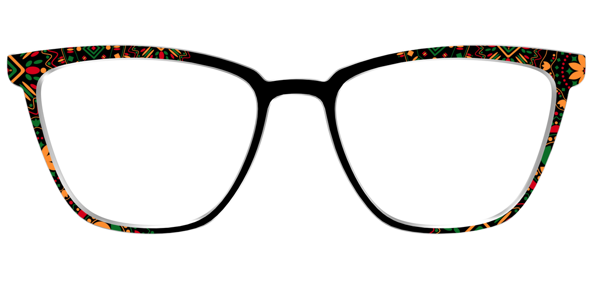 The Kwanzaa Medallion - Front Top Image - Pair Eyewear
