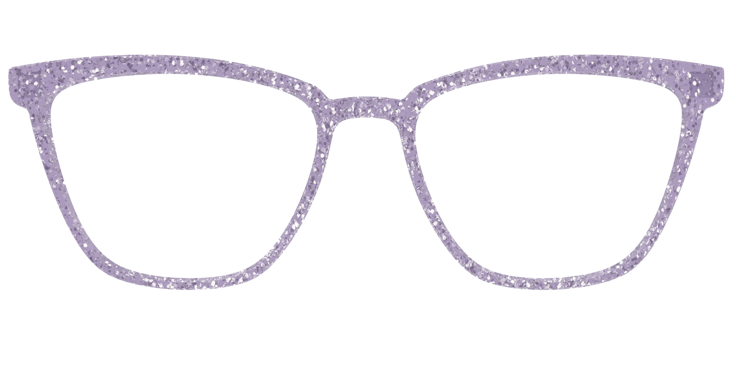 The Lavender Sparkle - Front Top Image - Pair Eyewear