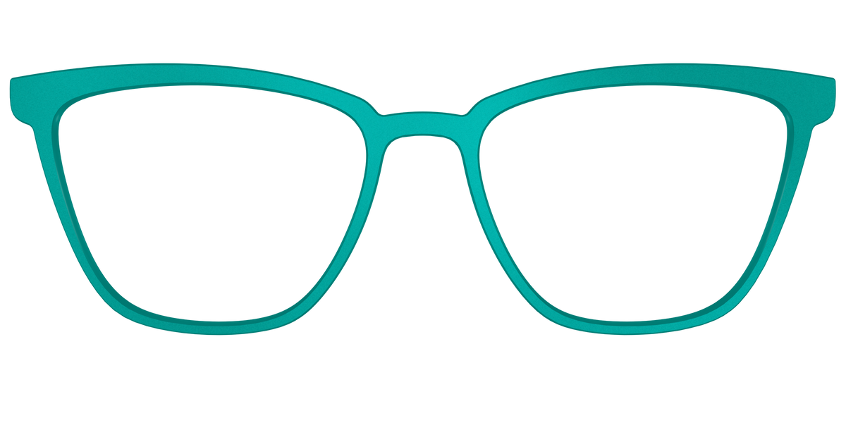 The Matte Jade - Front Top Image - Pair Eyewear