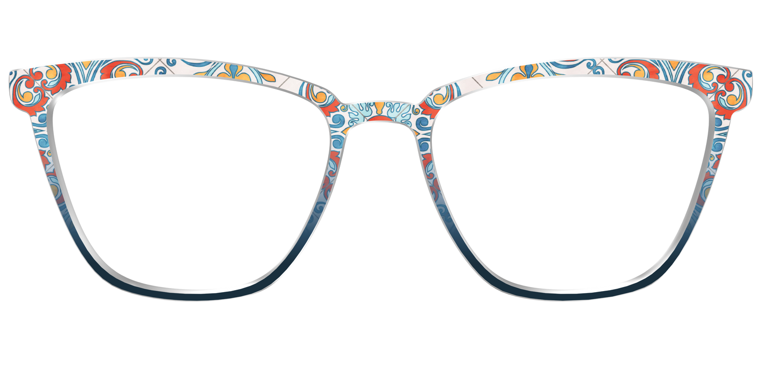 The Mediterranean Tile - Front Top Image - Pair Eyewear