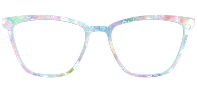 The Mermaid Bokeh with Bubble Glitter - Front Top Thumbnail - Pair Eyewear