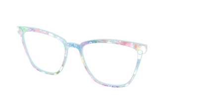 The Mermaid Bokeh with Bubble Glitter - Angle Top Thumbnail - Pair Eyewear
