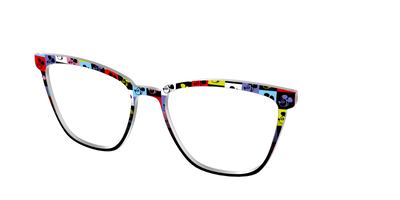 The Mickey Check - Angle Top Thumbnail - Pair Eyewear