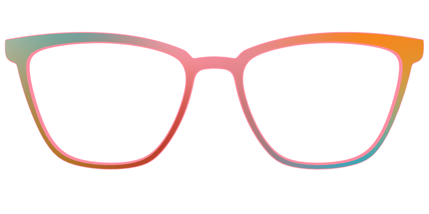 The Mirage Gradient - Front Top Image - Pair Eyewear