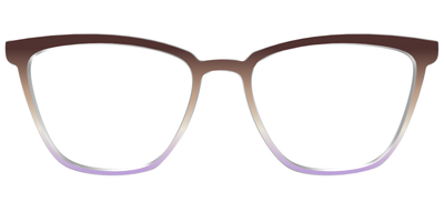 The Mocha to Light Lavender Gradient - Front Top Thumbnail - Pair Eyewear