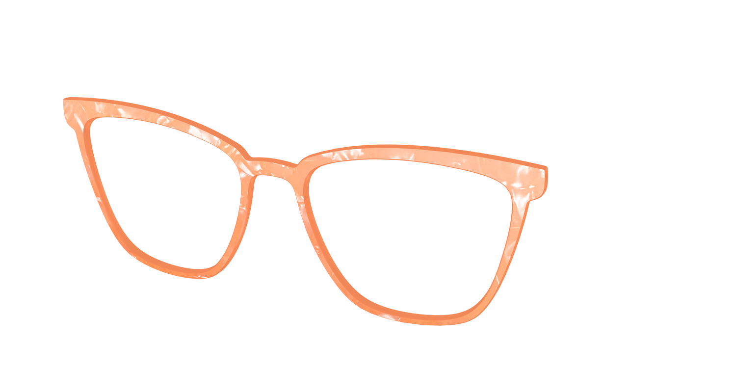 The Morganite Pearl Marble - Angle Top Image - Pair Eyewear