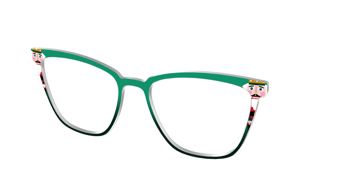 The Novel Nutcrackers - Angle Top Image - Pair Eyewear