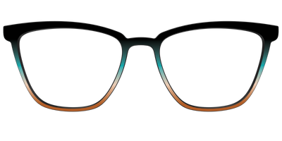 The Onyx to Rust Gradient - Front Top Thumbnail - Pair Eyewear