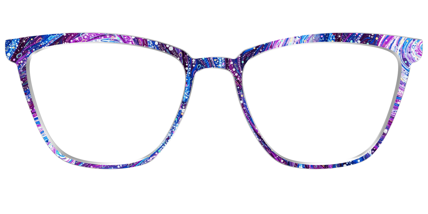 The Orchid Kaleidoscope - Front Top Image - Pair Eyewear