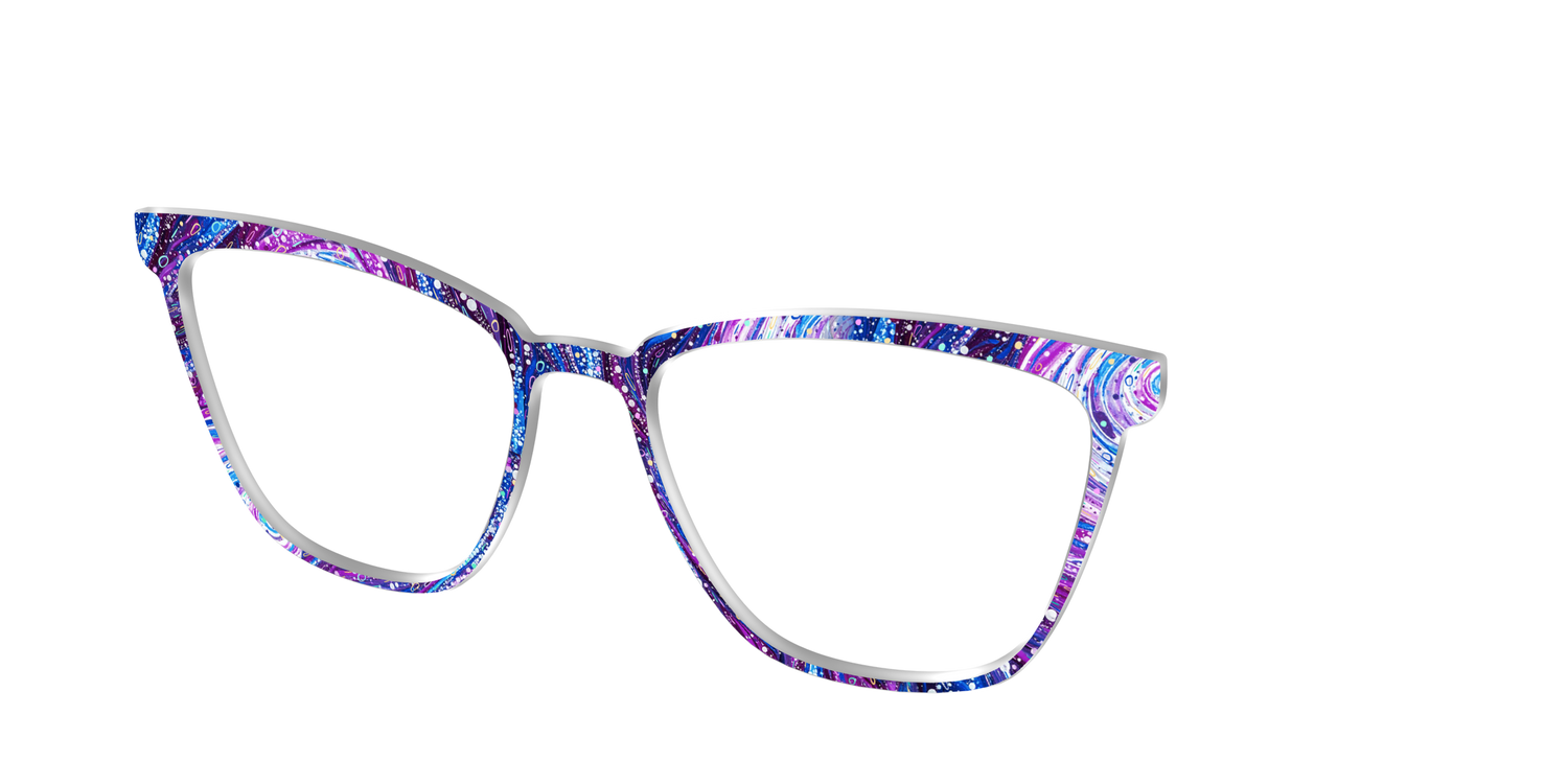 The Orchid Kaleidoscope - Angle Top Image - Pair Eyewear