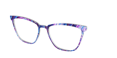 The Orchid Kaleidoscope - Angle Top Thumbnail - Pair Eyewear