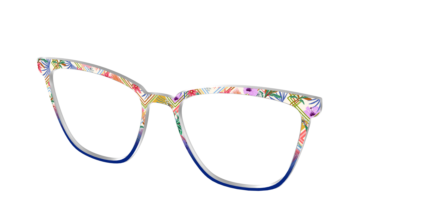 The Patchwork Scarves - Angle Top Image - Pair Eyewear