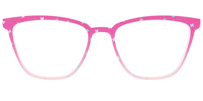The Pink Butterfly Sparkle Crystal - Front Top Thumbnail - Pair Eyewear