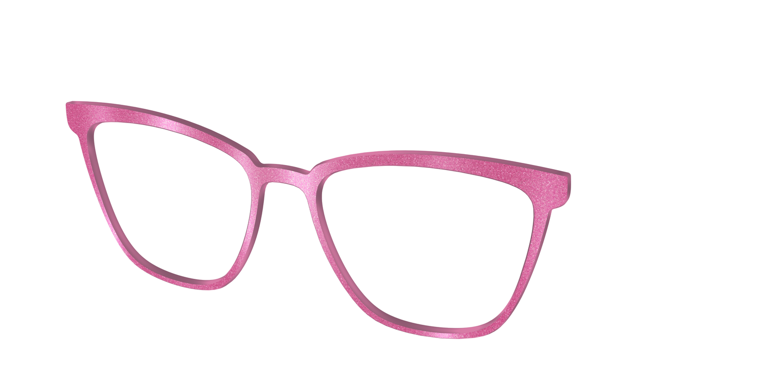 The Pink Shimmer - Angle Top Image - Pair Eyewear
