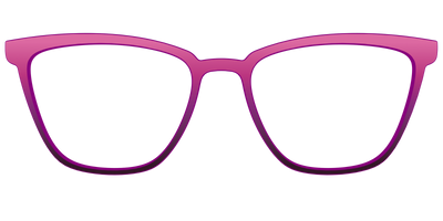 The Pink to Plum Gradient - Front Top Thumbnail - Pair Eyewear