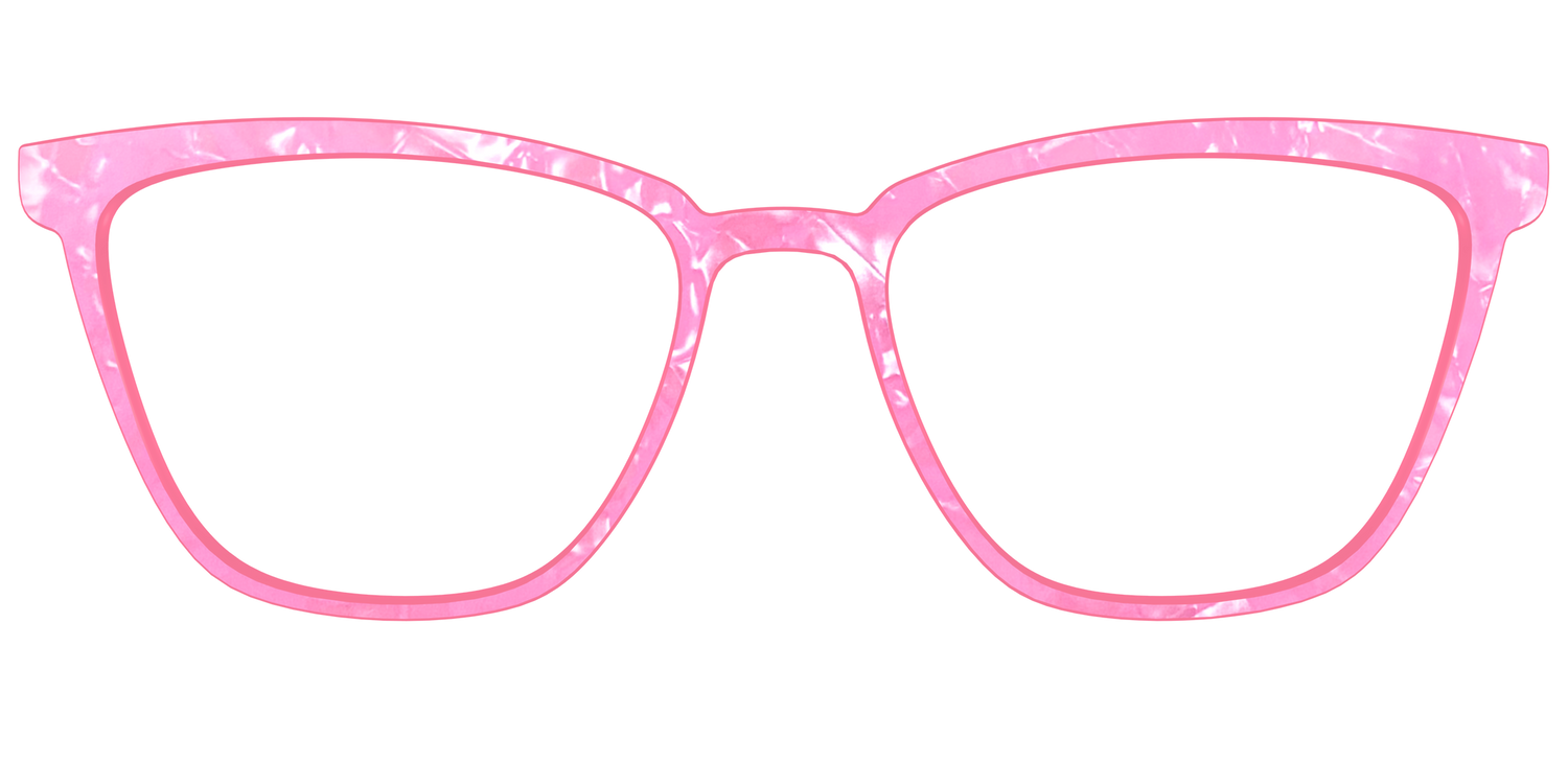 The Pink Tourmaline Pearl Marble - Front Top Image - Pair Eyewear