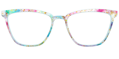The Pixie Bokeh with Gold Flakes - Front Top Thumbnail - Pair Eyewear