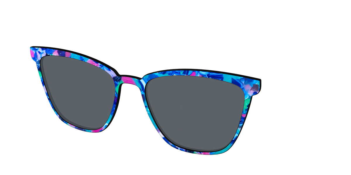 The Polarized Tropic Pearl Sun Top - Angle Top Image - Pair Eyewear