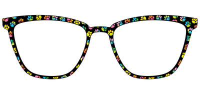 The Rainbow Paw Print - Front Top Thumbnail - Pair Eyewear