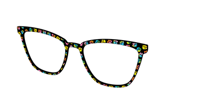 The Rainbow Paw Print - Angle Top Thumbnail - Pair Eyewear