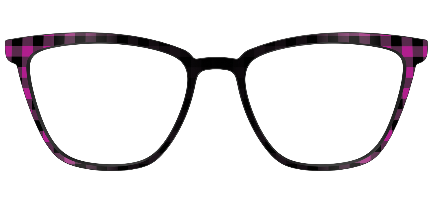The Reimagined Plaid - Front Top Image - Pair Eyewear