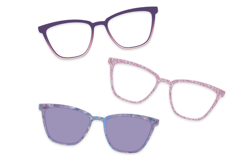 Rose Gold Metal - Set - Pair Eyewear