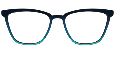 The Royal Blue to Seafoam Gradient - Front Top Thumbnail - Pair Eyewear