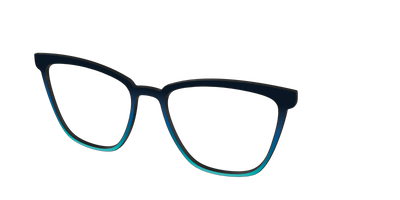 The Royal Blue to Seafoam Gradient - Angle Top Thumbnail - Pair Eyewear