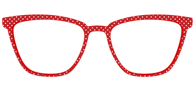 The Ruby Pin Dot - Front Top Thumbnail - Pair Eyewear