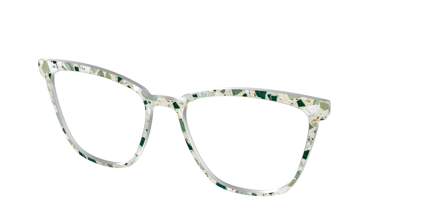 The Sage Terrazzo - Angle Top Image - Pair Eyewear