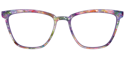 The Silver Foil Starry Sky - Front Top Thumbnail - Pair Eyewear