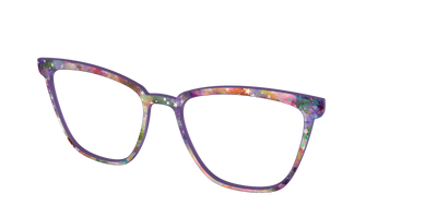 The Silver Foil Starry Sky - Angle Top Thumbnail - Pair Eyewear